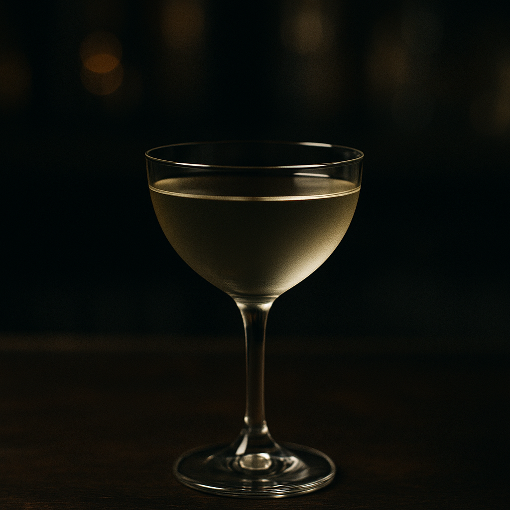 AI-generated image of Alex Jump's 50/50 Martini